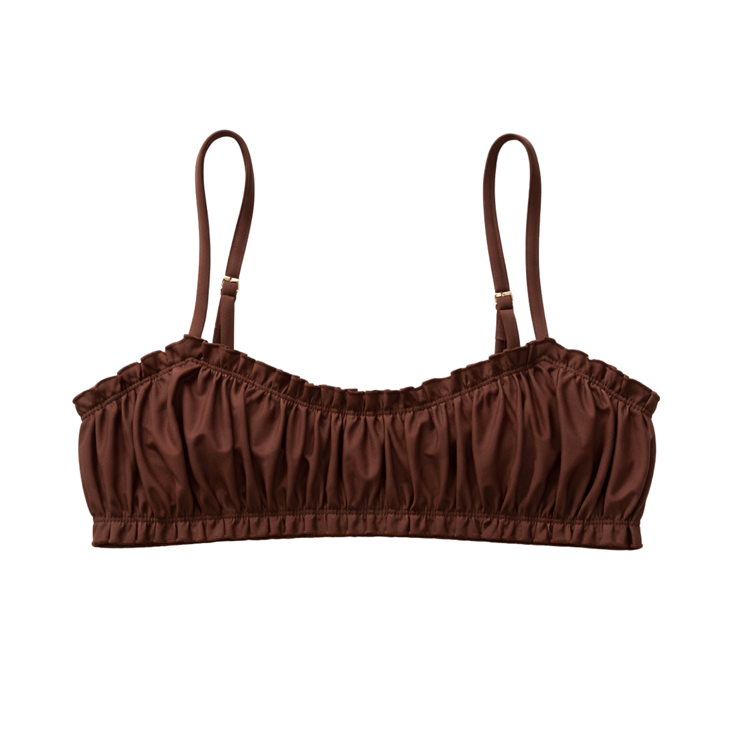 THE DRAPED BROWN TOP
